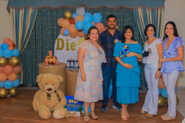 Un adorable baby shower para darle la bienvenida al pequeño Diego