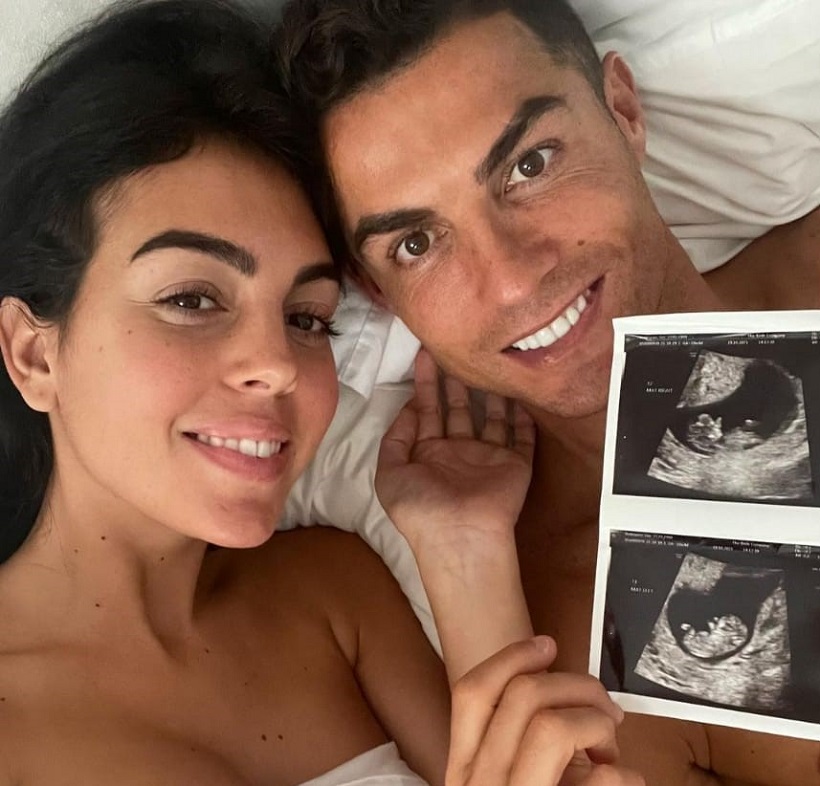 Cristiano Ronaldo y Georgina Rodríguez anuncian que serán padres de mellizos