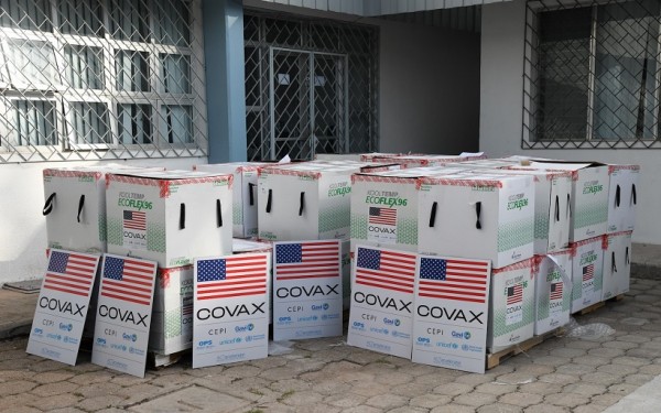 Estados Unidos realiza nueva donación a Honduras de 250,040 dosis de vacunas Moderna contra la COVID-19 