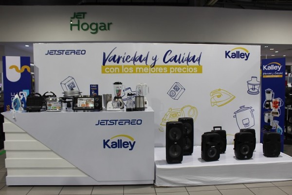Jetstereo lanza al mercado hondureño su nueva línea de electrodomésticos y audio marca Kalley 