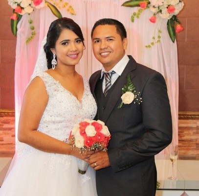 Olvin Ferro y Josslyn Murillo