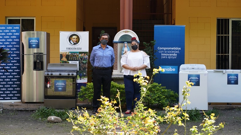 Mabe dona electrodomésticos a hogar de niños en San Pedro Sula y Tegucigalpa