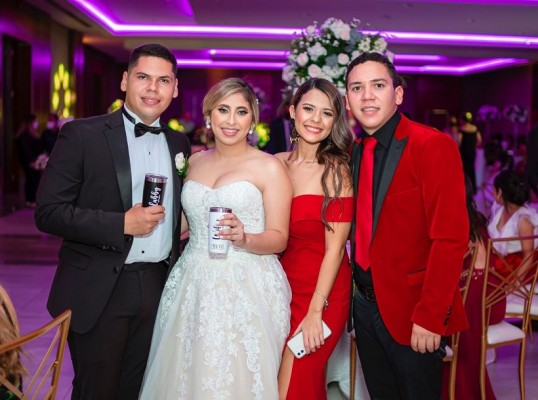 La boda Andrea Zelaya y Norman Lara 