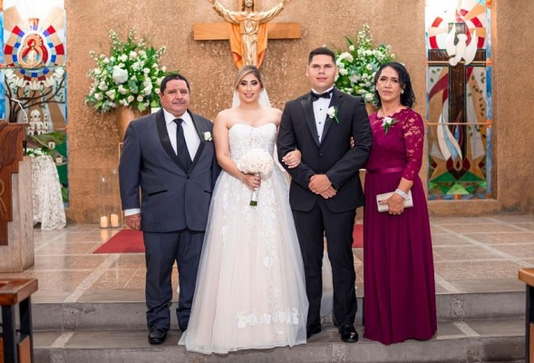 boda Andrea Zelaya y Norman Lara 