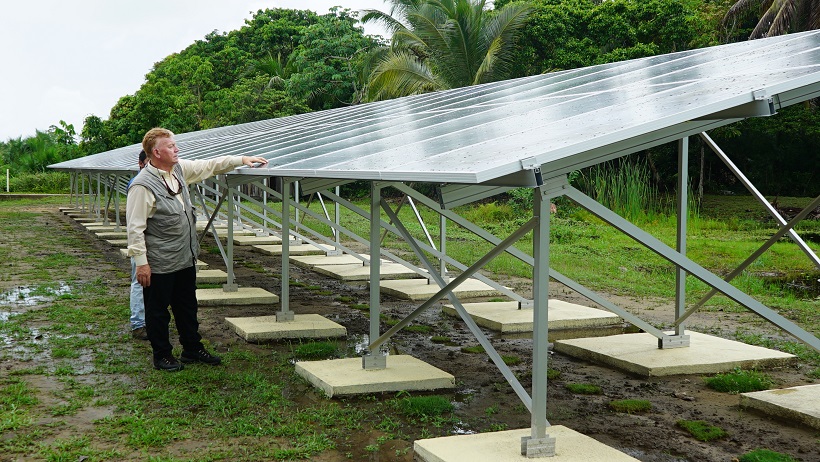 Con apoyo internacional: Ponen en marcha granja solar fotovoltaica para mejorar vidas de pescadores artesanales