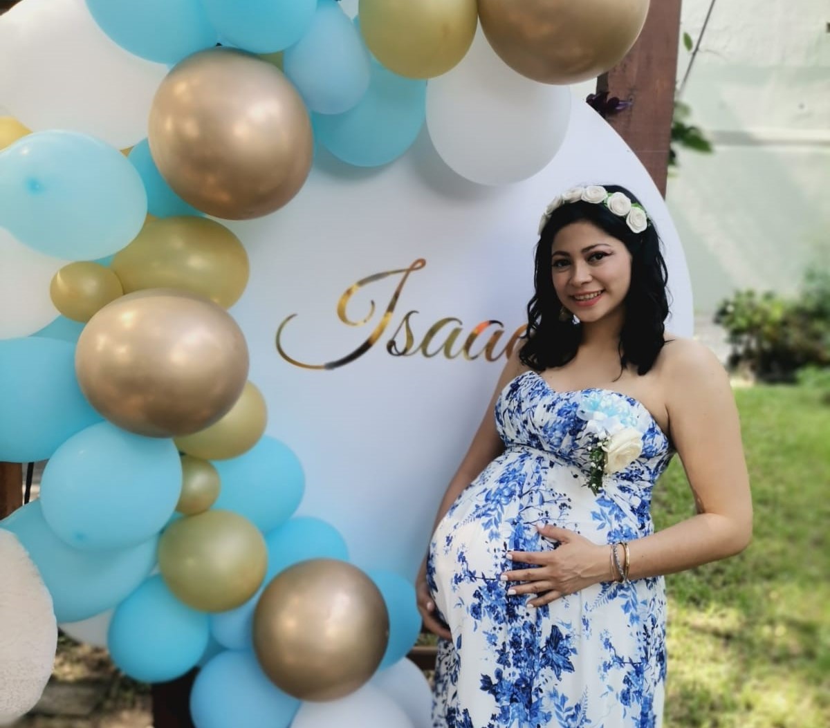 Baby shower en honor a Carlota Hernández, celebrando la llegada de Isaac