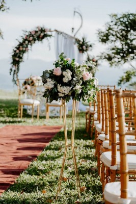 La boda de Melvin Israel y Anabel… al natural con brisa fresca del Lago de Yojoa