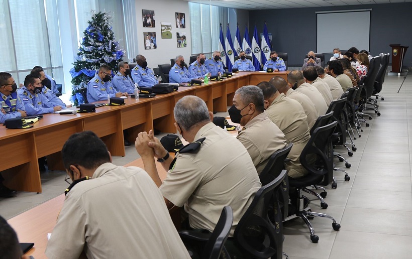 Policía Nacional, Bomberos y FFAA participan en reunión de planeación de seguridad en Traspaso de Mando Presidencial