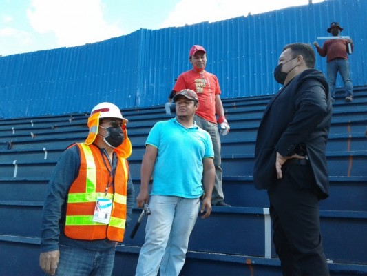 A todo vapor siguen las obras y preparativos para el traspaso de mando presidencial 