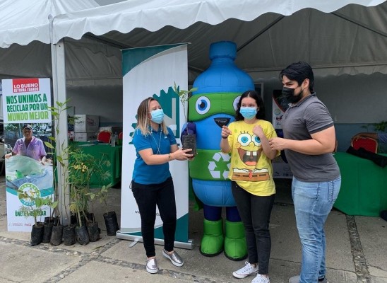 Sampedranos responden al "Reciclatón" organizado por la CCIC 