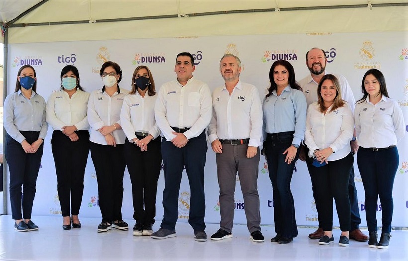 Tigo se une al programa de Escuelas Sociodeportivas de la Fundación Real Madrid en Honduras