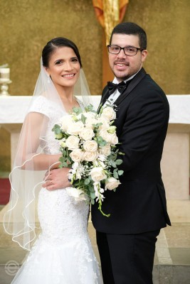 La boda de Nassim Gale y Evelin Funes …puro amor y felicidad 