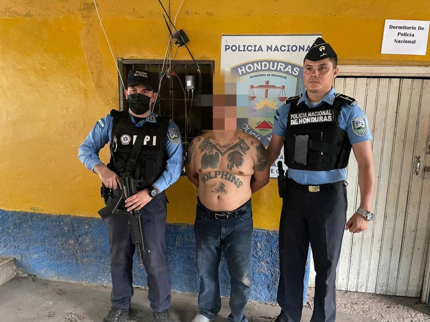 Capturan a salvadoreño presunto MS-13 que ingresó a Honduras disfrazado de religioso