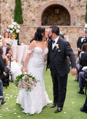 La boda de Roger Triminio y Sara Hernández en un escenario ‘de película’