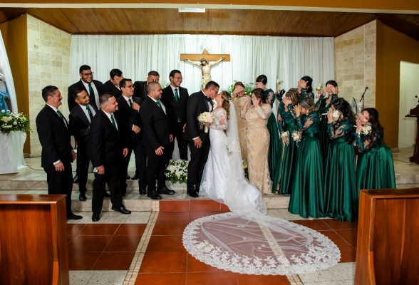 La boda de Dariela y Edwin… Romance y elegancia de ensueño