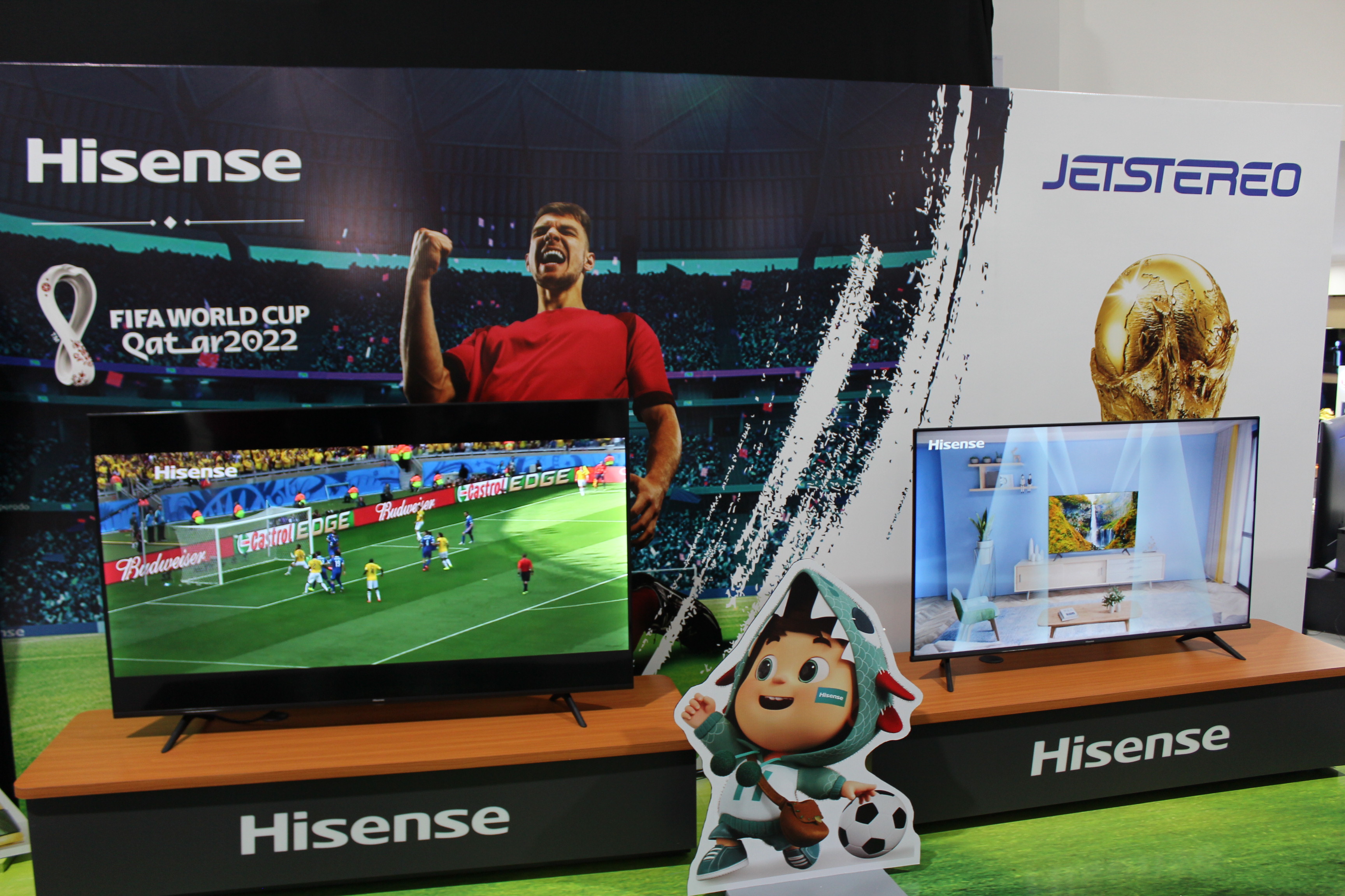 Conoce la nueva línea de Televisores Hisense en Jetstereo que te llevará a la Copa Mundial Qatar 2022