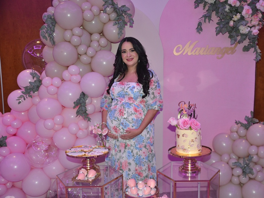 Tierno baby shower para darle la bienvenida a Mariangel