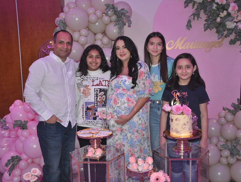 Tierno baby shower para darle la bienvenida a Mariangel