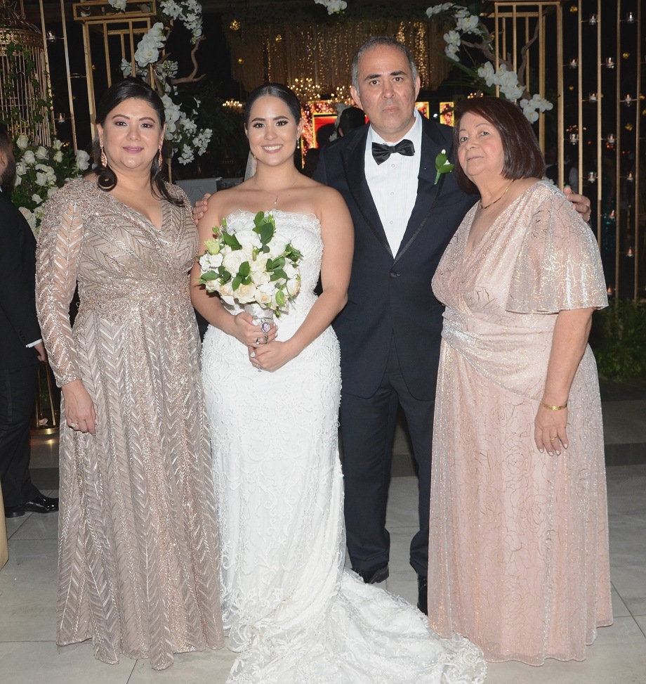 La boda Beker Turcios y Karol Chahín… elegante y con muchísima clase