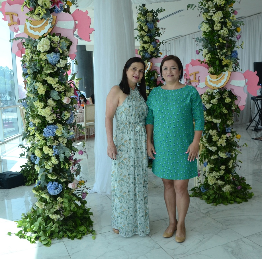 Tierno baby shower para darle la bienvenida a Ángeles Catlotta