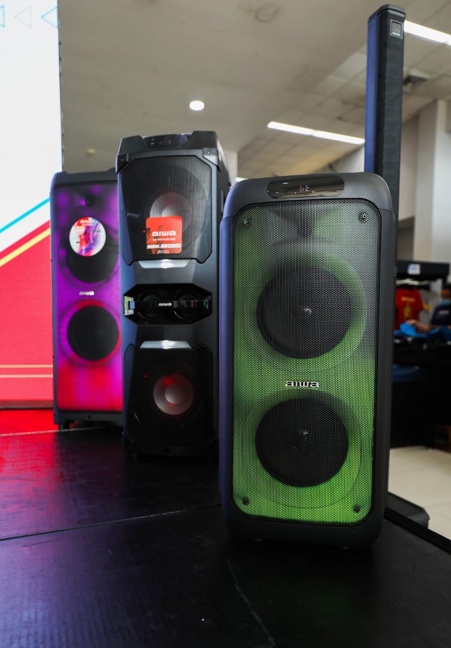 Diunsa incorpora a su portafolio de productos la nueva línea de audio de AIWA
