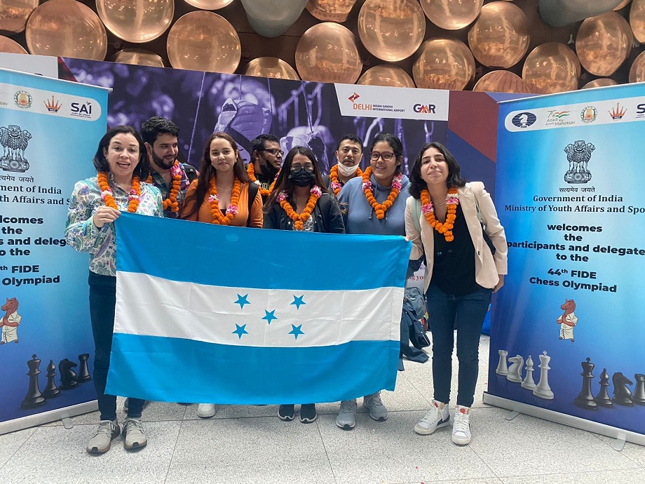 Selección Nacional de Ajedrez de Honduras se destaca en Olimpiadas Mundiales en Chennai, India