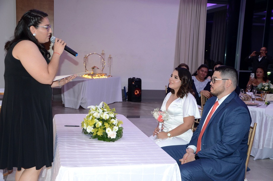 La boda civil de Víctor Alfredo e Itza Patricia…el amor conquistó sus corazones