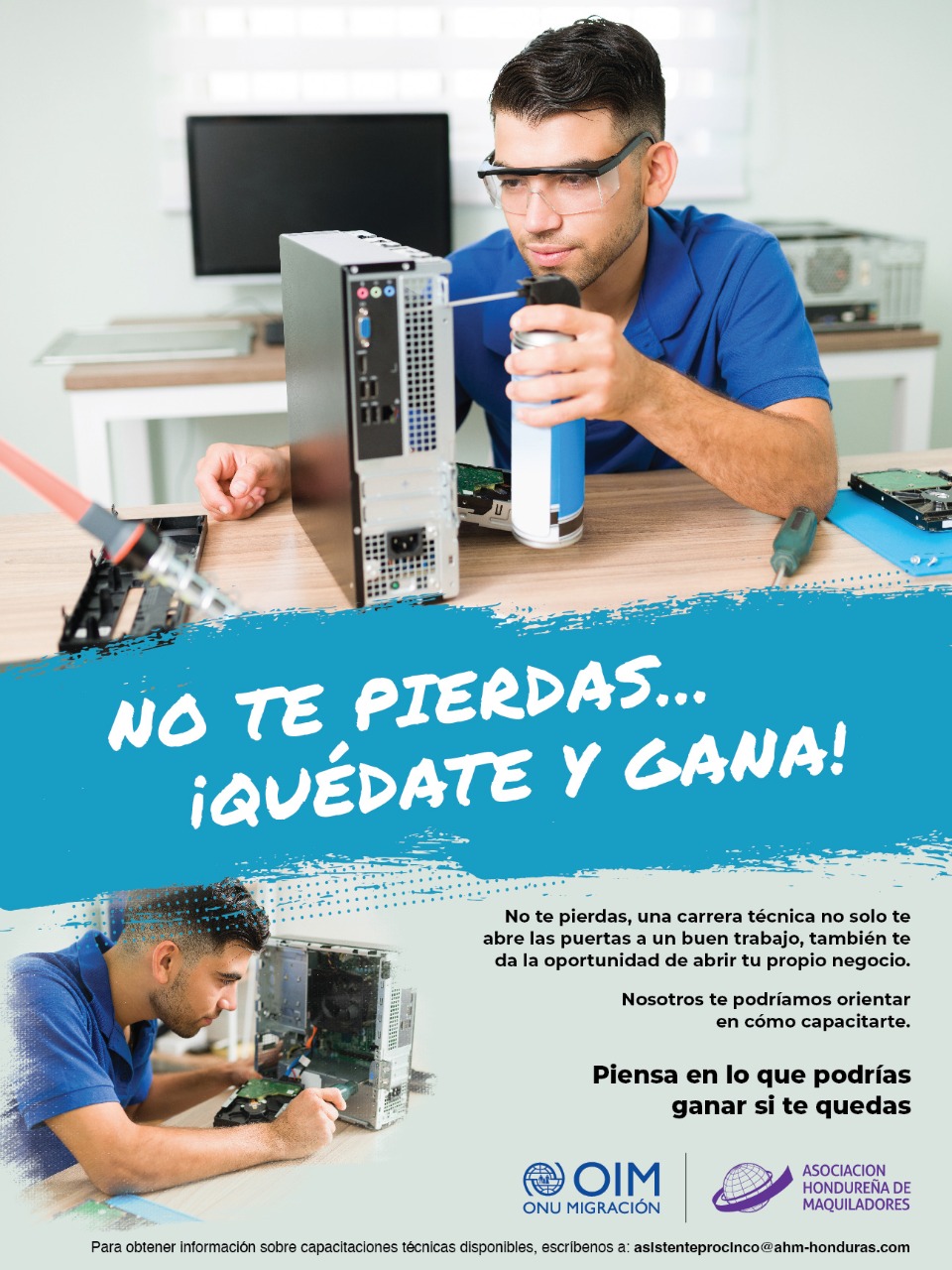 AHM lanza su campaña educativa “No te pierdas, mejor quédate y gana”