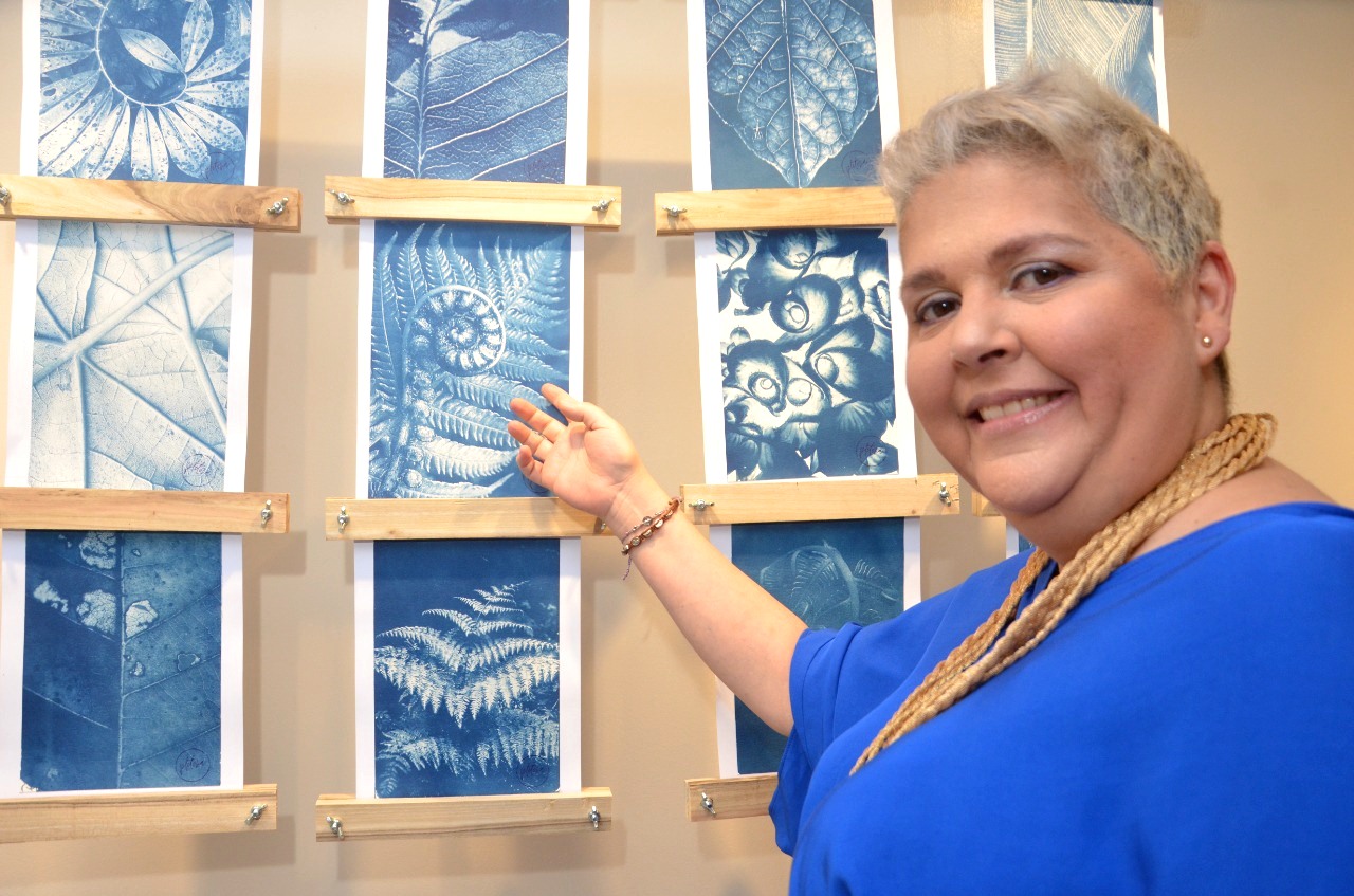 Exposición pictórica “Azul” de la artista Pamela Letona