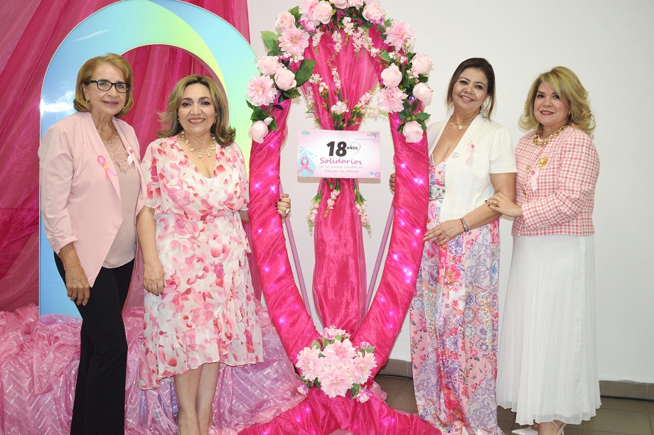 Aguas de San Pedro ilumina la flama rosa y reafirma su compromiso en la lucha contra el cáncer de mama