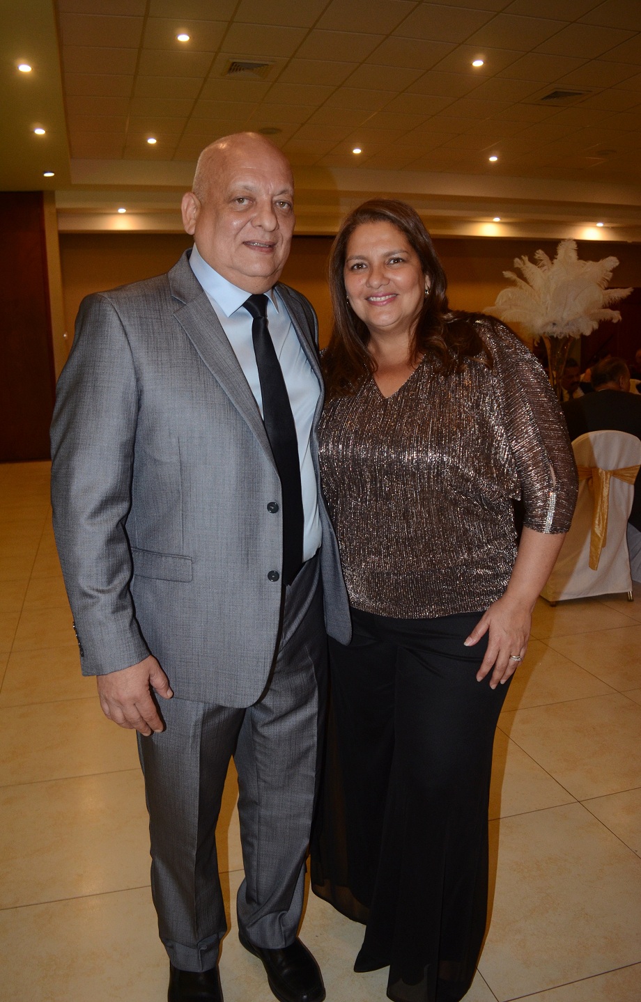 Dr Anibal murillo con Estela maria Murillo