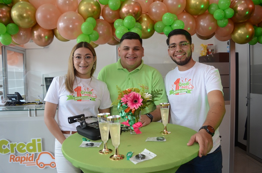 Credi Rapid La Foresta celebra su primer aniversario con muchas sorpresas para sus clientes