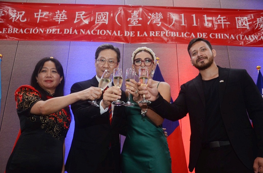 Así celebró el “Doble Diez” la República de China Taiwán en San Pedro Sula