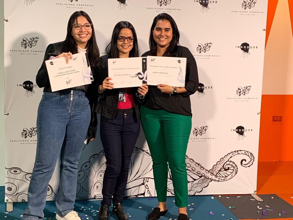 Estudiantes de Mercadotecnia de la UNAH ganan el primer lugar de la competencia INK HOUSE 2022