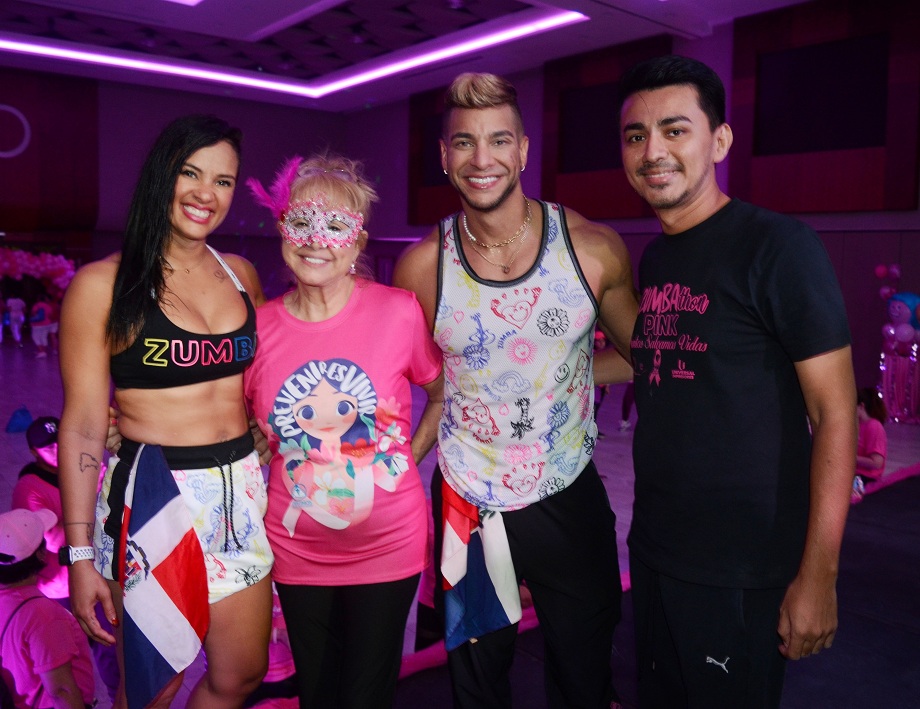 Así se vivió el Zumbathon Pink 2022 en San Pedro Sula