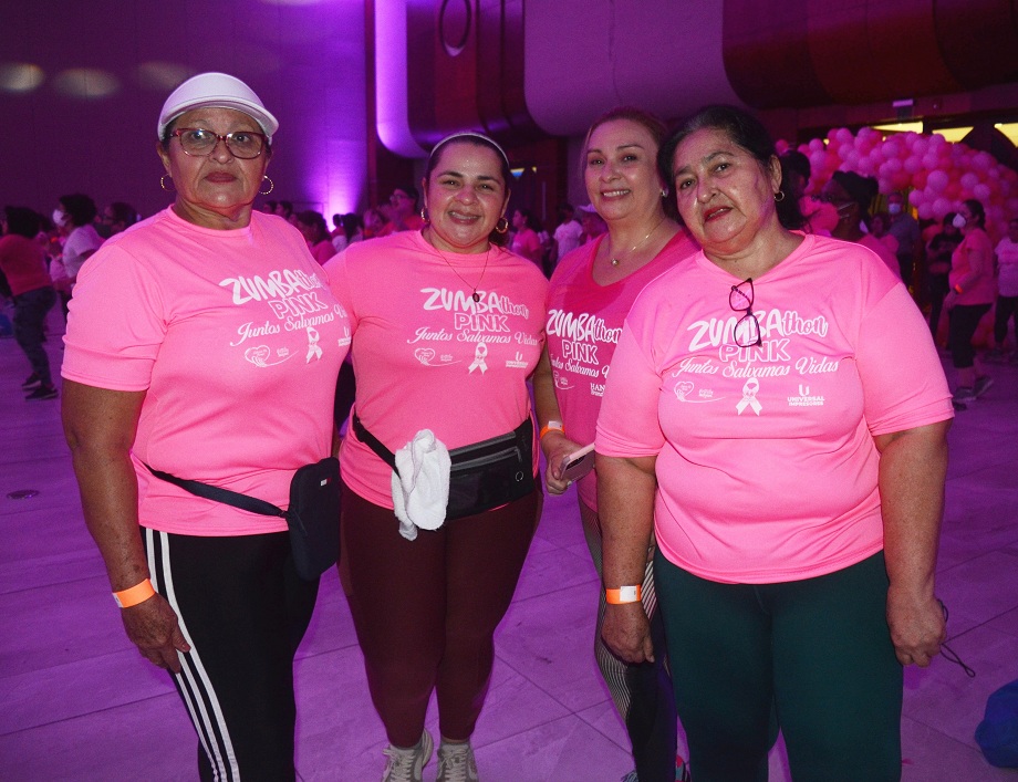 Así se vivió el Zumbathon Pink 2022 en San Pedro Sula