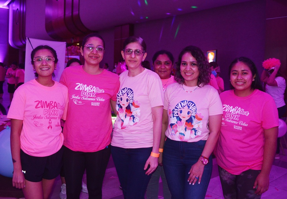 Así se vivió el Zumbathon Pink 2022 en San Pedro Sula