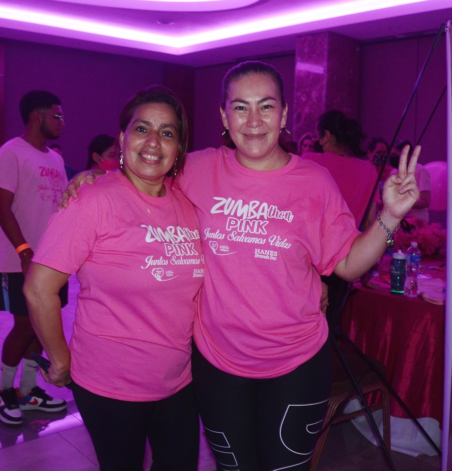 Así se vivió el Zumbathon Pink 2022 en San Pedro Sula