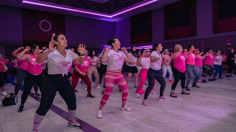 Así se vivió el Zumbathon Pink 2022 en San Pedro Sula