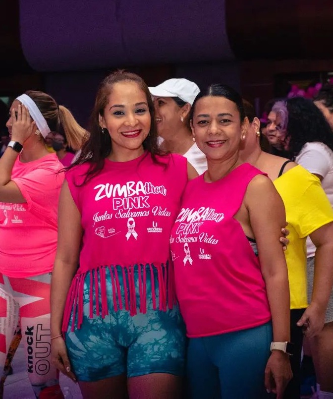 Así se vivió el Zumbathon Pink 2022 en San Pedro Sula