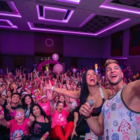 Así se vivió el Zumbathon Pink 2022 en San Pedro Sula