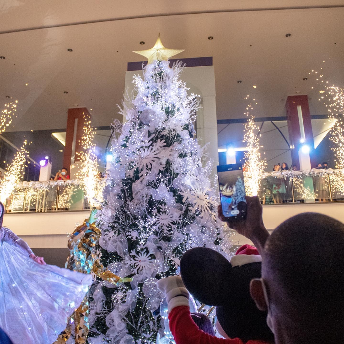 Altara ilumina una “Blanca Navidad” con espectacular árbol y show de luces