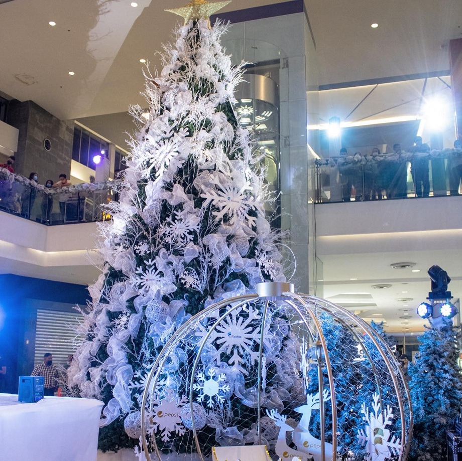 Altara ilumina una “Blanca Navidad” con espectacular árbol y show de luces