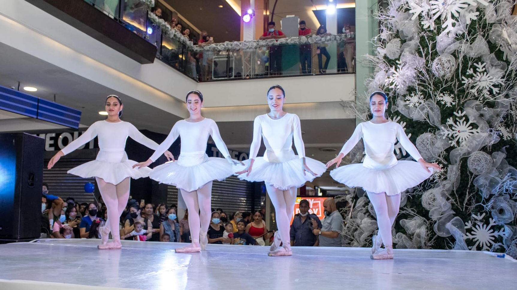 Altara ilumina una “Blanca Navidad” con espectacular árbol y show de luces