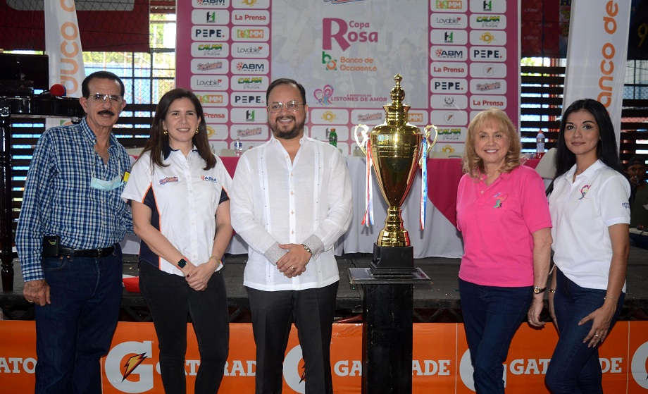 Lanzamiento de la Copa Rosa Banco de Occidente 2022 para beneficiar mujeres de bajos recursos