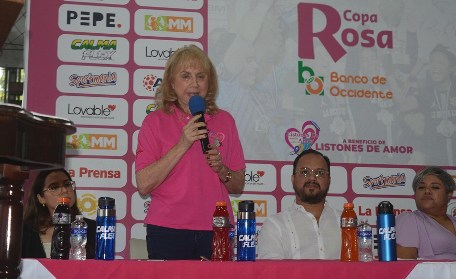 Lanzamiento de la Copa Rosa Banco de Occidente 2022 para beneficiar mujeres de bajos recursos