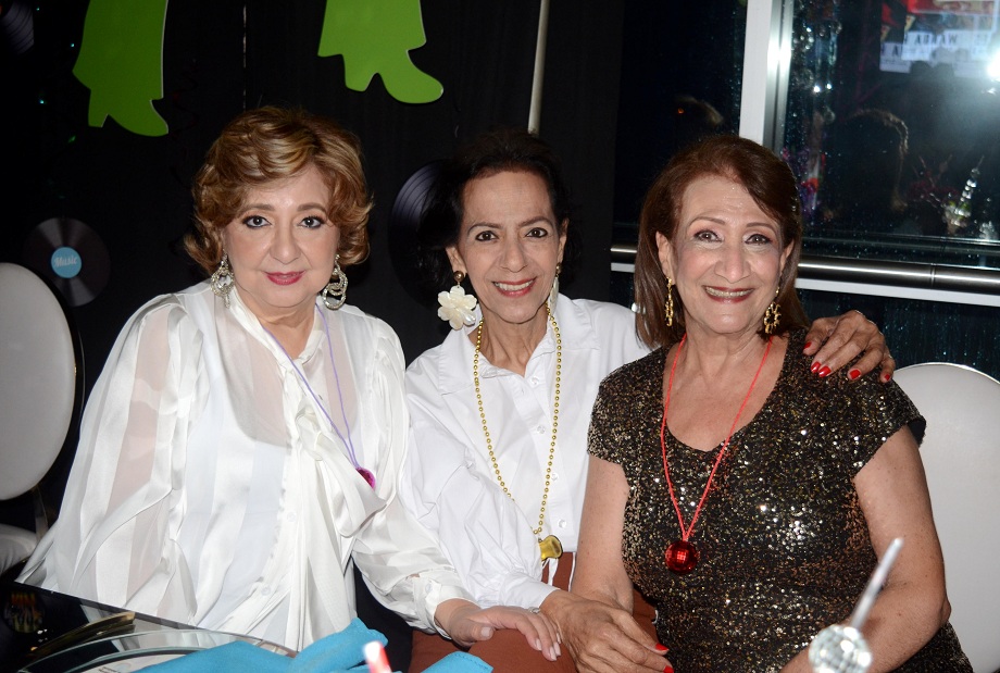 Una Disco Party celebrando el cumpleaños de Jackie Babún