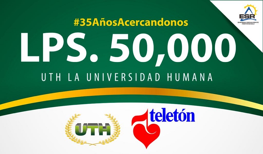 UTH reitera su compromiso con Fundación Teletón 2022