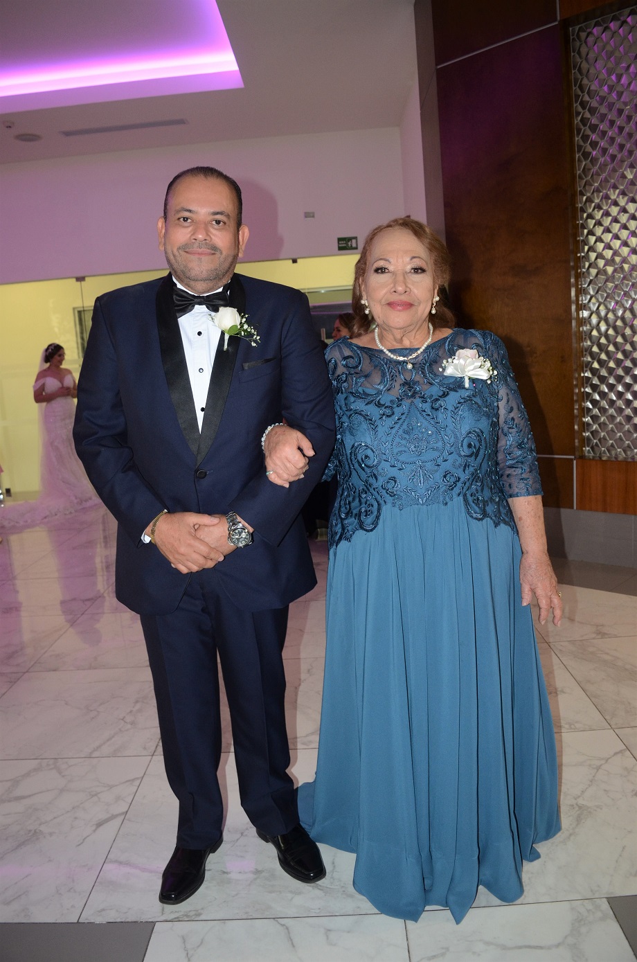 Donaldo Bustamante y Heidy Romaña se unen en matrimonio