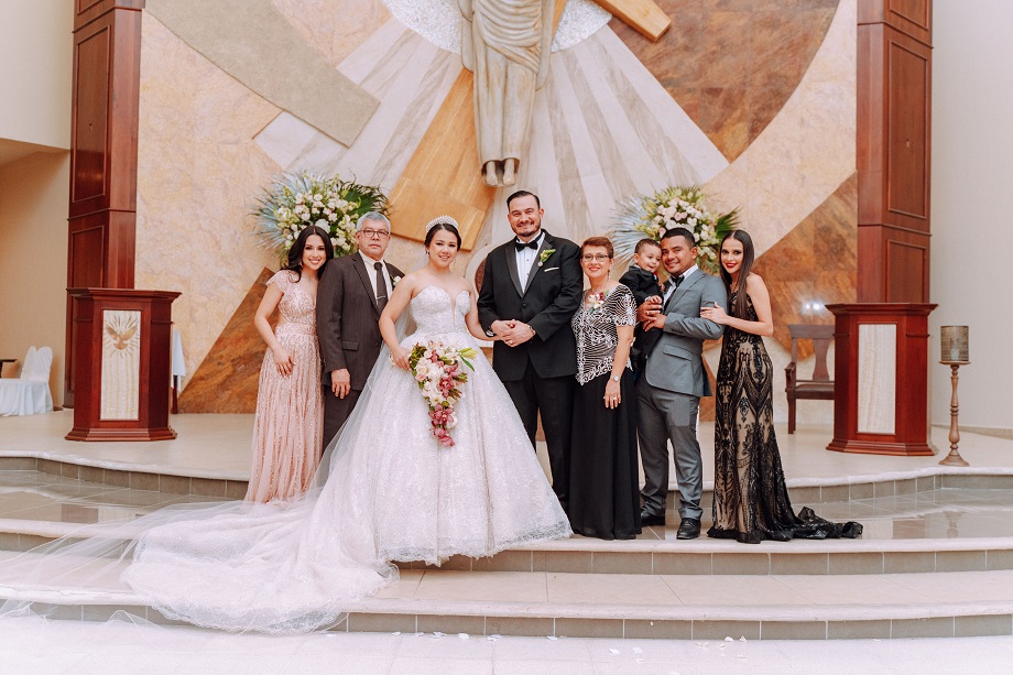 La boda de Héctor Luis Ponce y Patricia Jackeline Interiano… una bella historia de amor